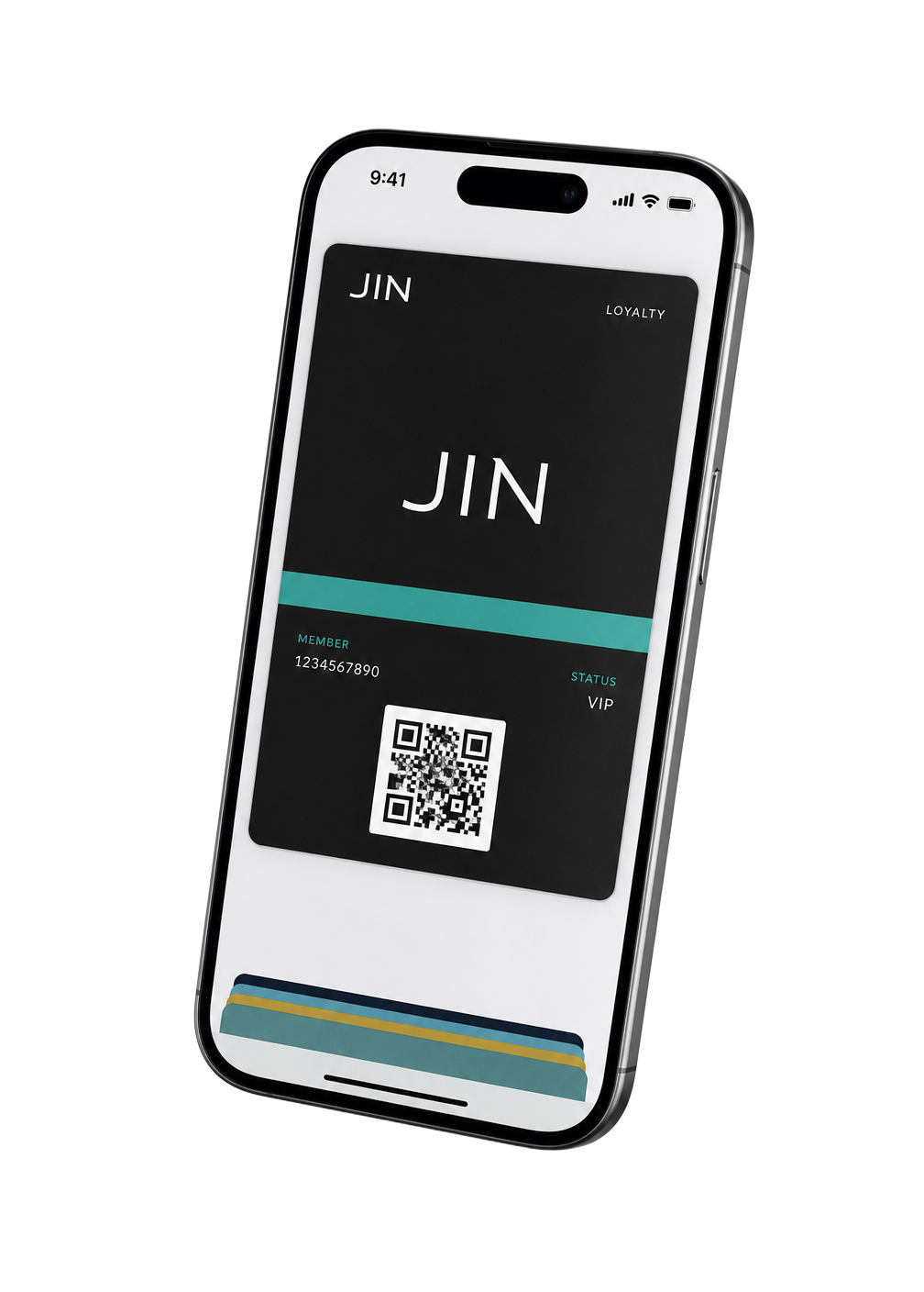 Цифровая карта лояльности JIN Cards в смартфоне клиента